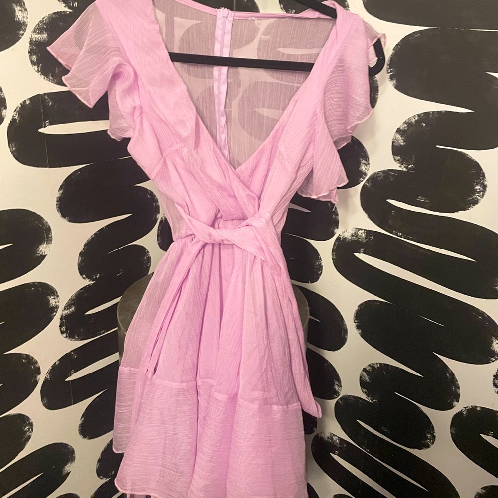 SUPER CUTE LUCY IN THE SKY PURPLE ROMPER